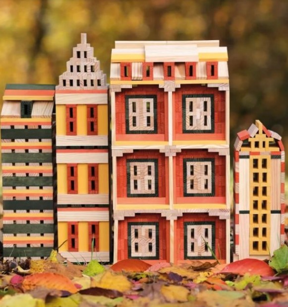 KAPLA Planks - Autumn Box, 200 pcs
