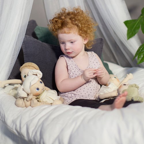 Rubens EcoBuds Doll, 35 cm