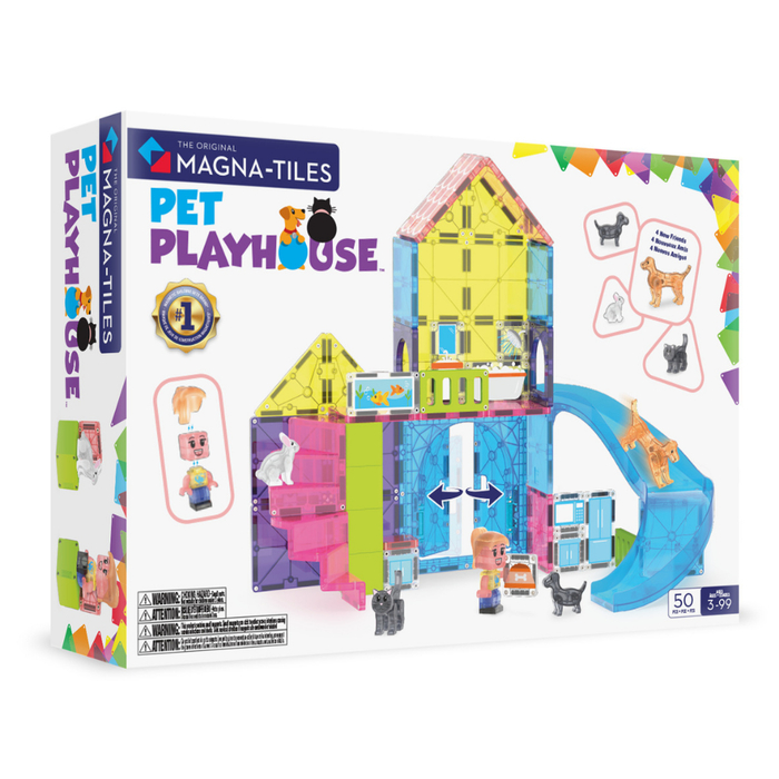 Magna-Tiles | Pet Playhouse, 50 pcs