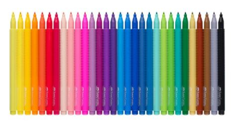 Felt-Tip Pens, 30 pcs