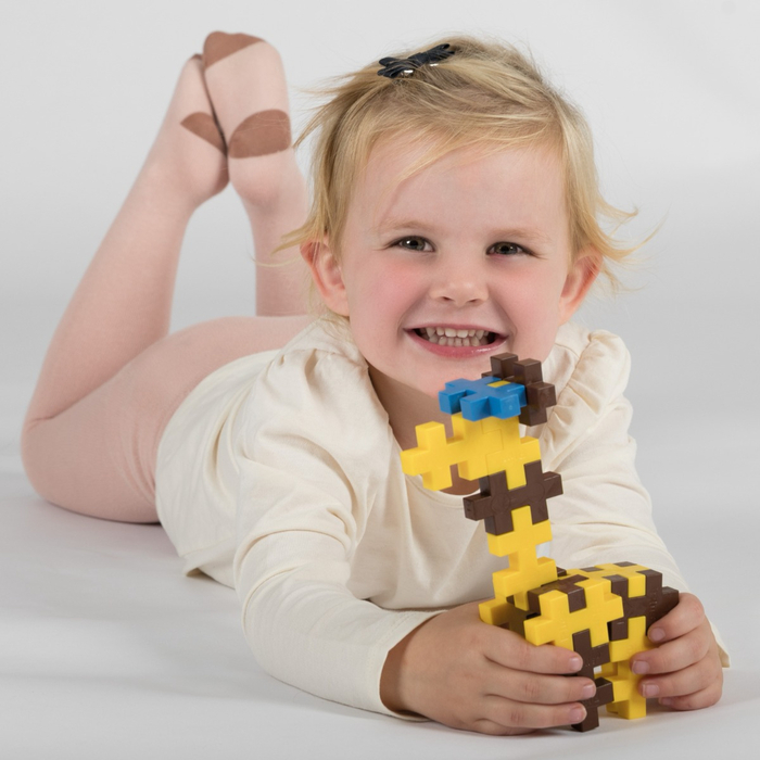 Plus-Plus BIG - Giraffe, Tube with 15 pcs