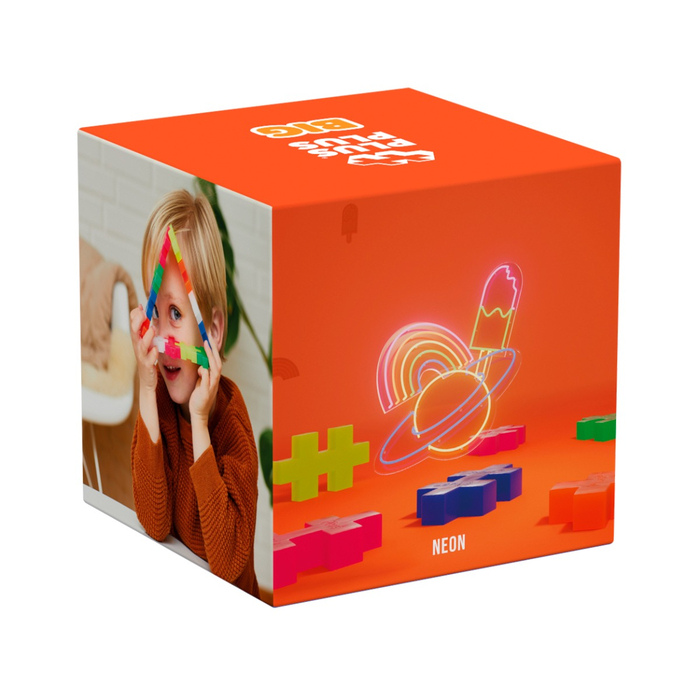 Plus-Plus BIG - Neon, 100 pcs