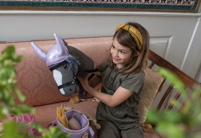 byASTRUP Accs. - Saddle Pad & Ear Bonnet, Purple