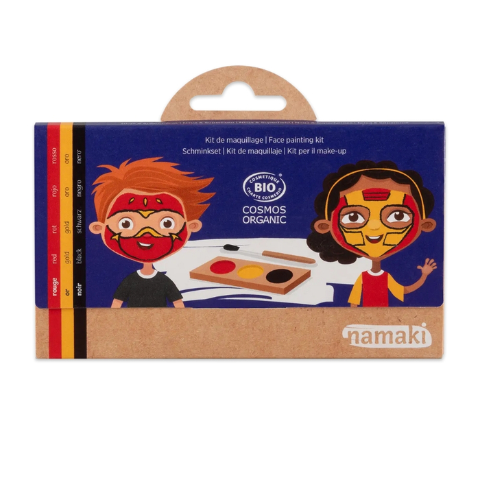 Face Paint with 3 Colours - Ninja & Superhero