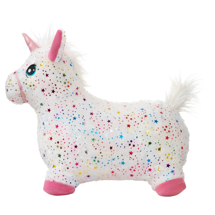 Bouncy Unicorn (Plush) - White Mane