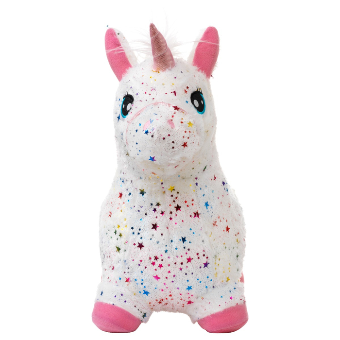 Bouncy Unicorn (Plush) - White Mane