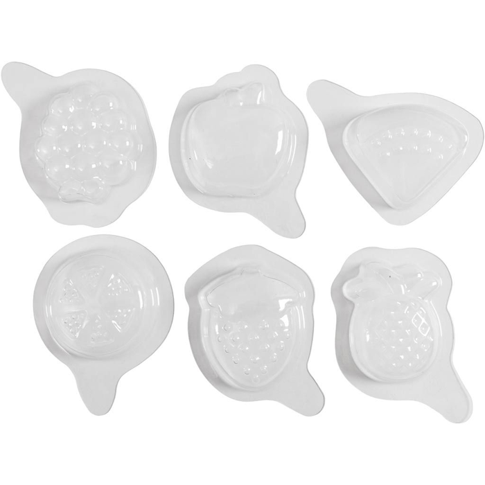 Moulds - Fruit, 6 Shapes