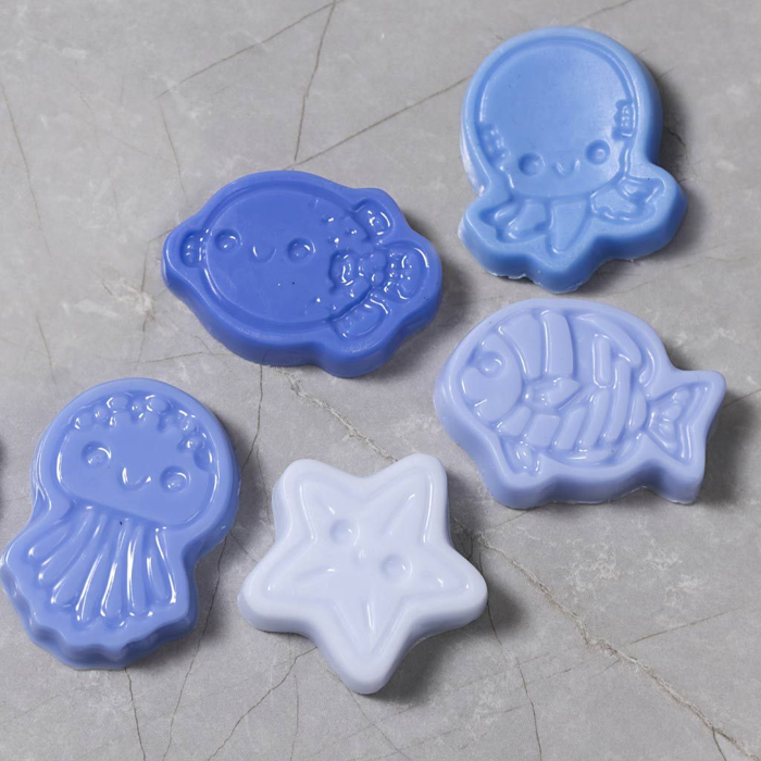 Moulds - Sea Creatures, 6 Shapes