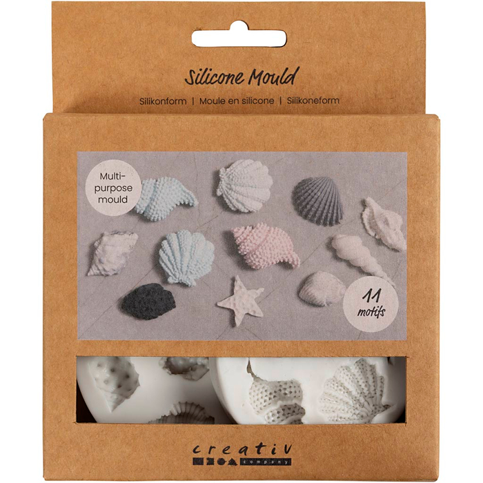 Silicone Mould - Marine Animals, 11 Designs