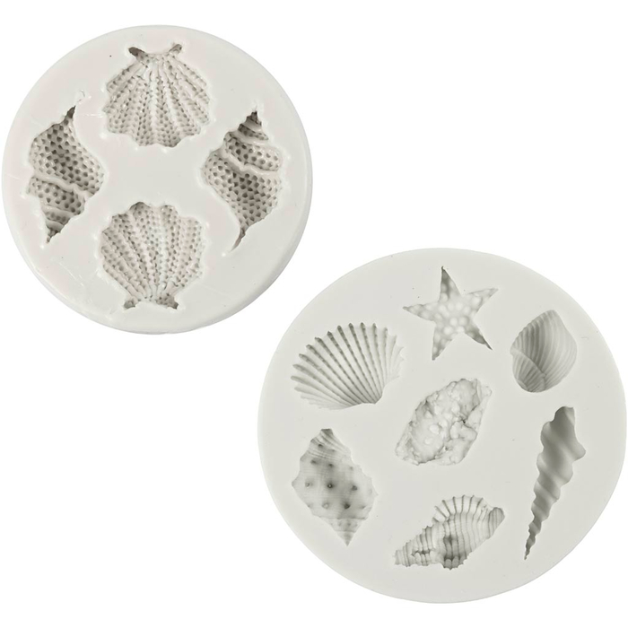 Silicone Mould - Marine Animals, 11 Designs