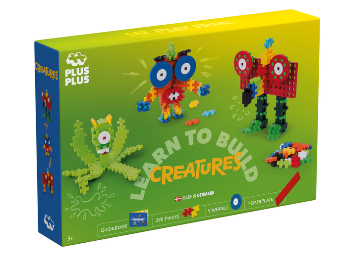 Plus-Plus - Learn to Build Creatures, 240 pcs