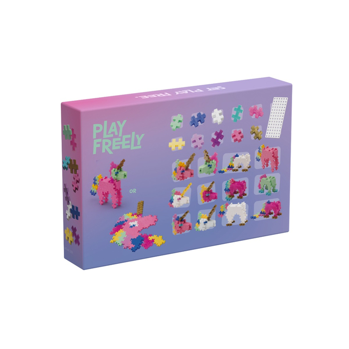 Plus-Plus - Learn to Build Unicorns, 275 pcs