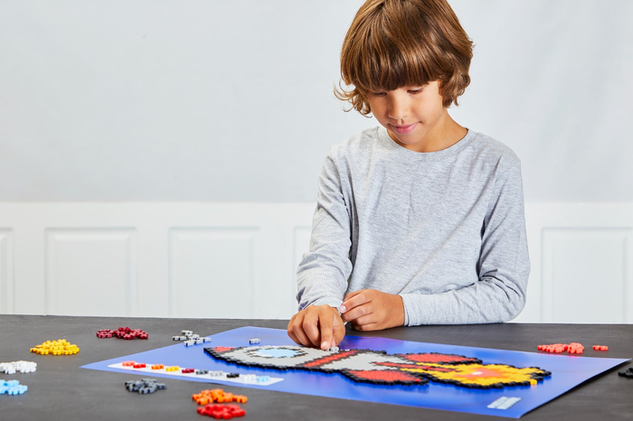 Plus-Plus - Puzzle By Number, Rocket, 500 pcs