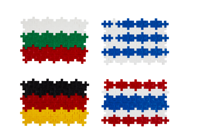 Plus-Plus - Learn to Build World Flags, 700 pcs