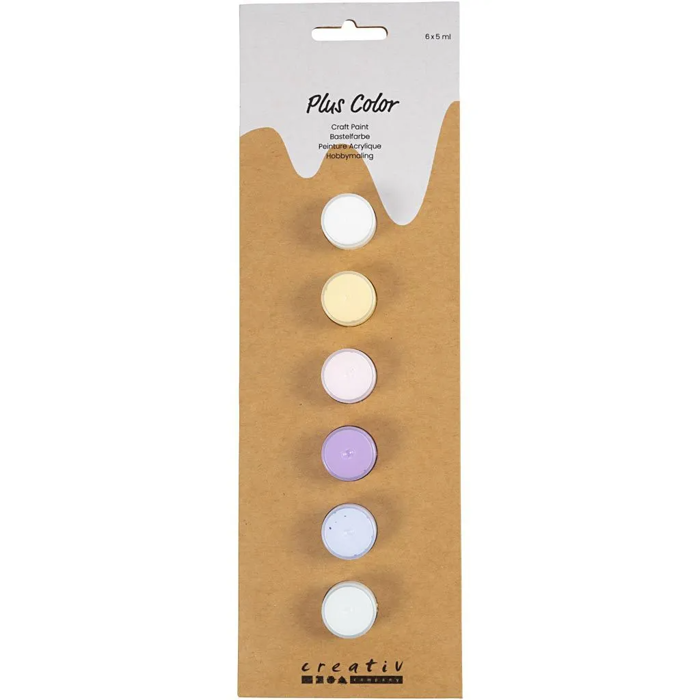 Craft Paint - Pastel, 6x5 ml