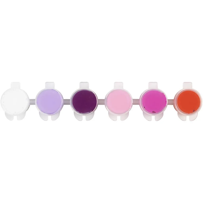 Craft Paint - Purple/Pink, 6x5 ml
