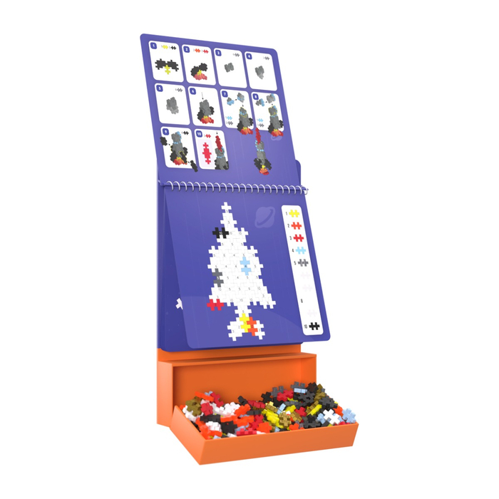 Plus-Plus - Activity Pad, Space, 125 pcs