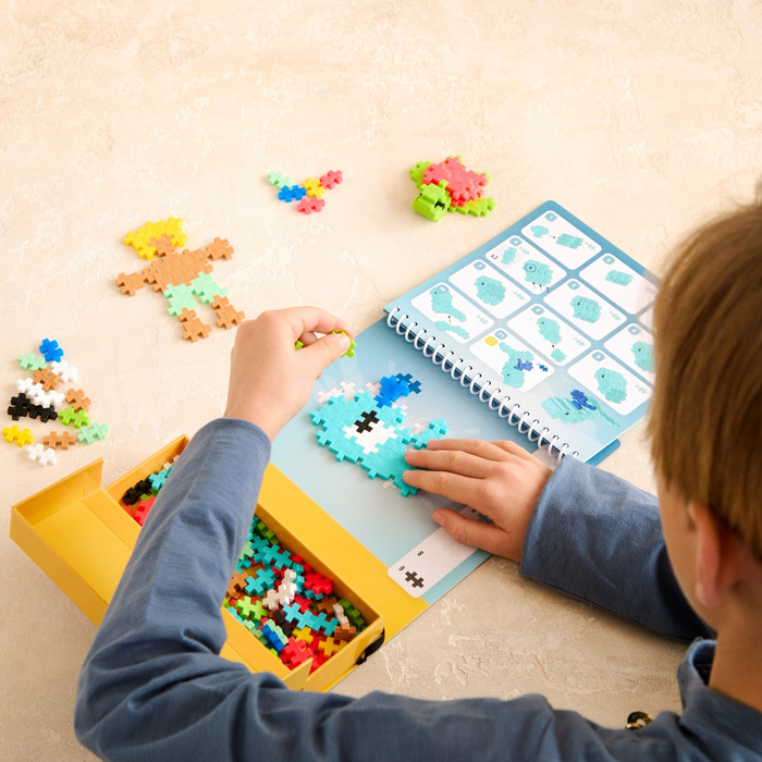 Plus-Plus - Activity Pad, Ocean, 125 pcs