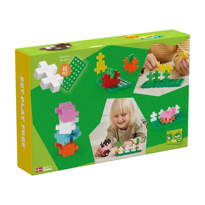 Plus-Plus BIG - Activity Set, Farm, 50 pcs