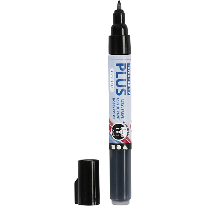 Acrylic Paint Marker - Black, 1 pc