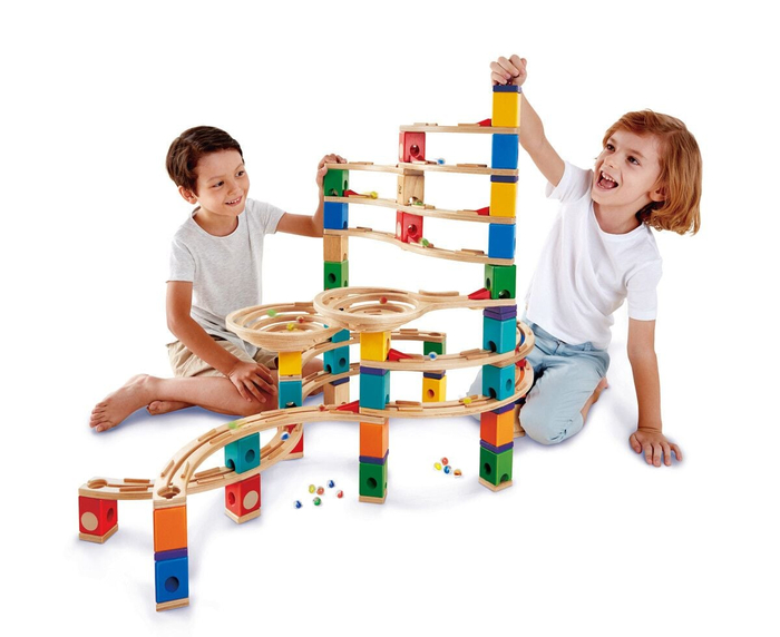 Quadrilla Marble Run - Cyclone, 202 pcs