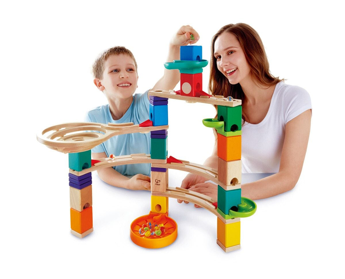 Quadrilla Marble Run - Cliffhanger, 94 pcs