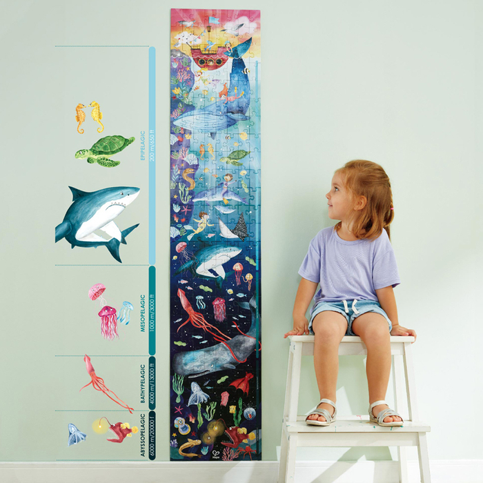 Floor Puzzle - Under the Sea, 200 pcs