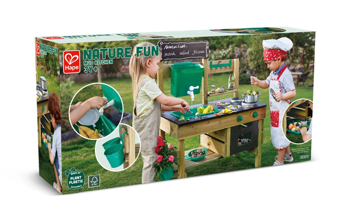 Mud Kitchen with Accessories - Green