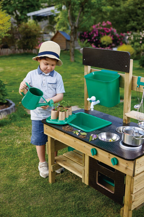 Mud Kitchen with Accessories - Green
