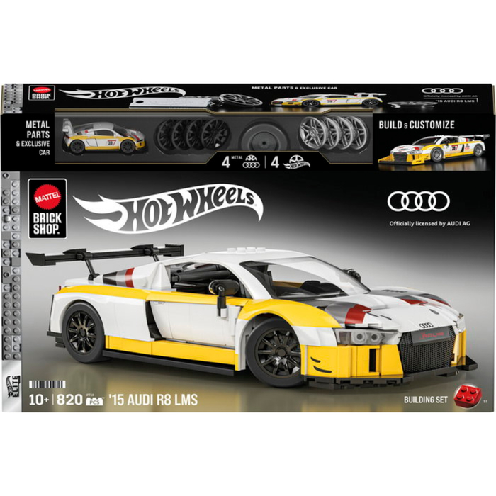 Brick Shop - '15 Audi R8 LMS, 820 pcs