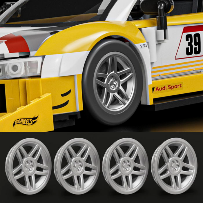 Brick Shop - '15 Audi R8 LMS, 820 pcs