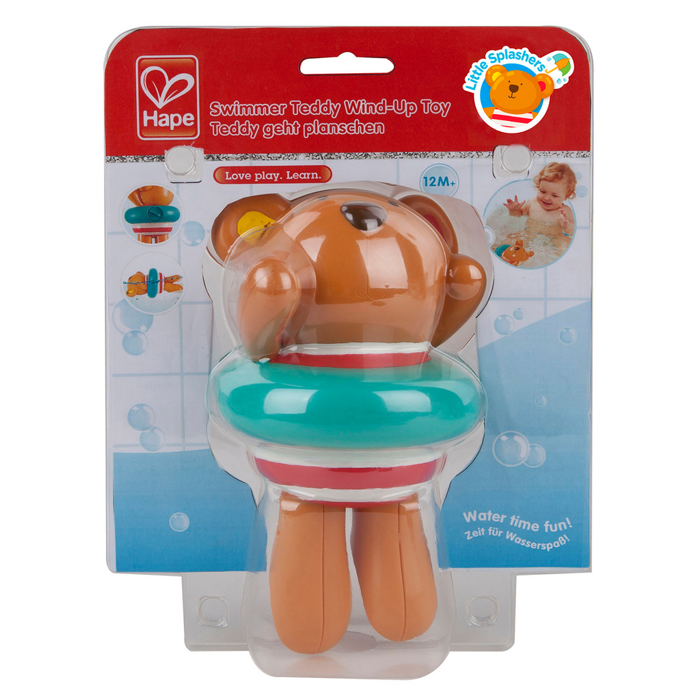 Bath Fun - Swimmer Teddy Wind-Up Bath Toy