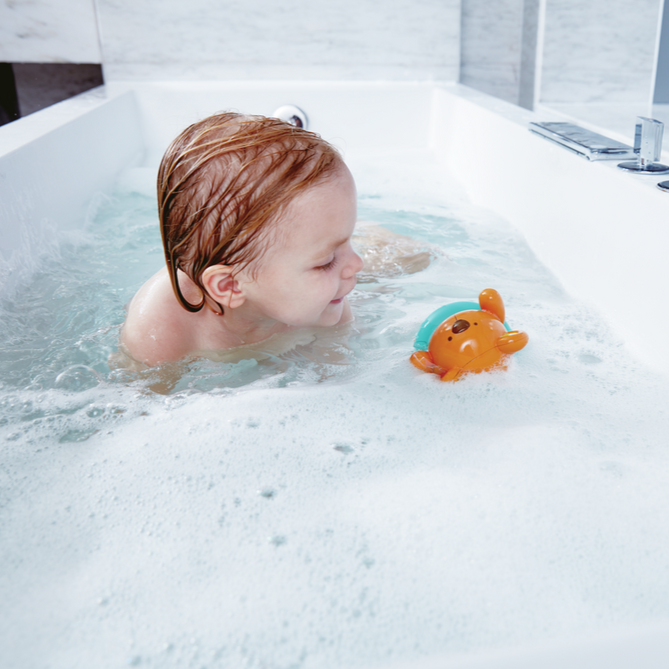 Bath Fun - Swimmer Teddy Wind-Up Bath Toy