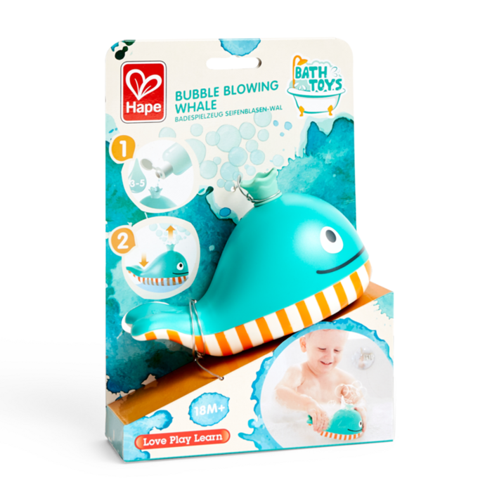Bath Fun - Bubble Blowing Whale