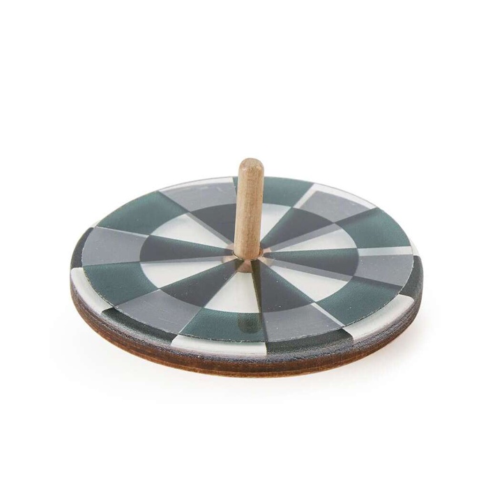 Spinning Top - Dart Board Pattern
