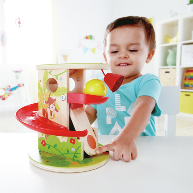 Marble Run with Bell - Jungle Press and Slide