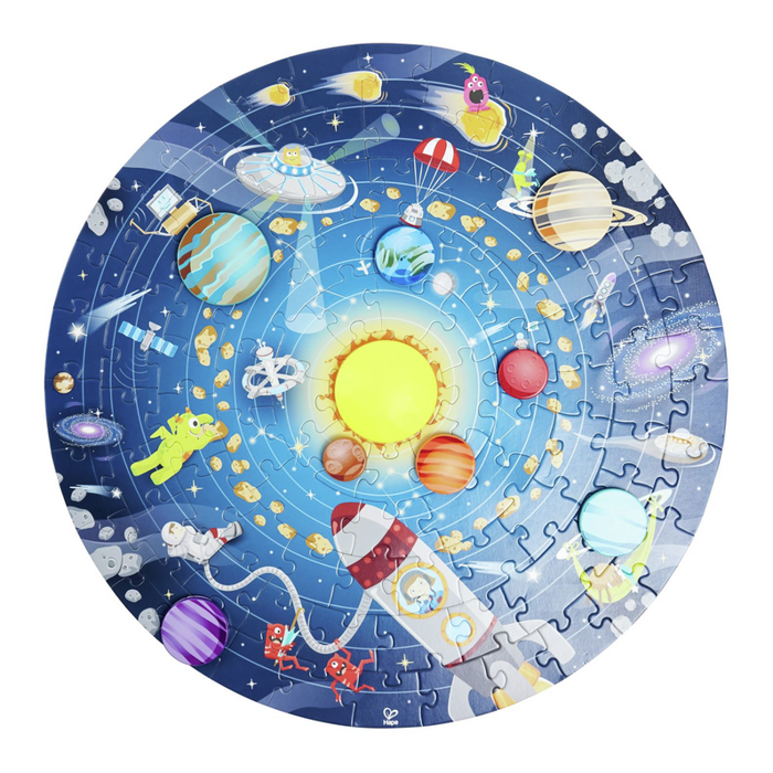 Puzzle - Solar System, 100 pcs