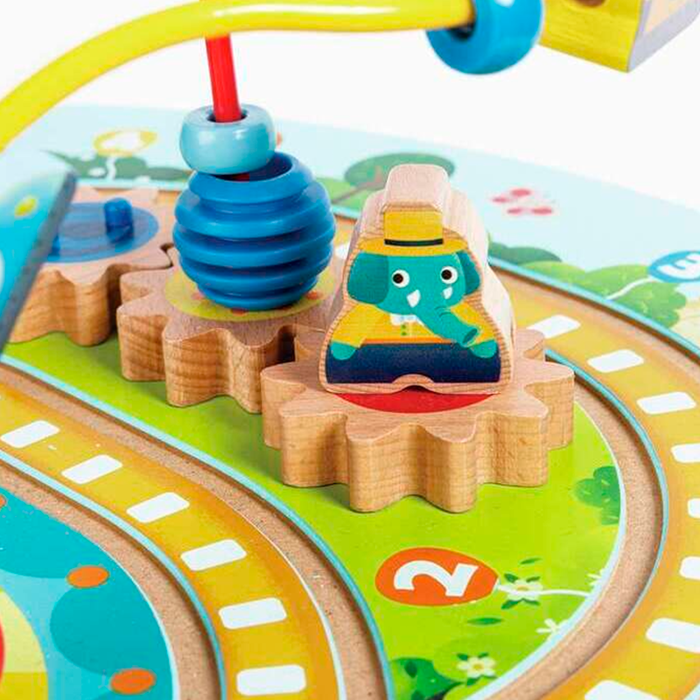 Twisting Railway Maze Table