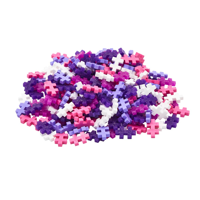 Plus-Plus - Glitter Mix, Tube with 240 pcs