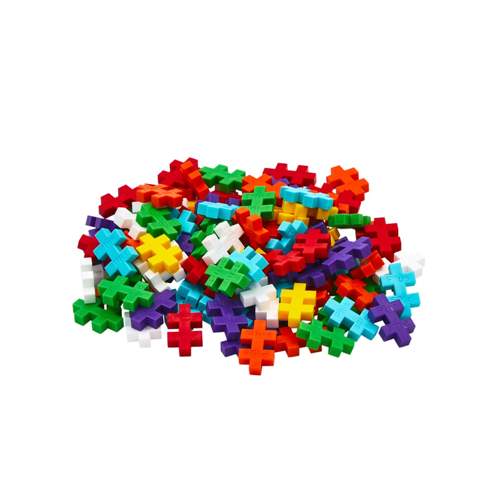 Plus-Plus - Rainbow, Tube with 100 pcs