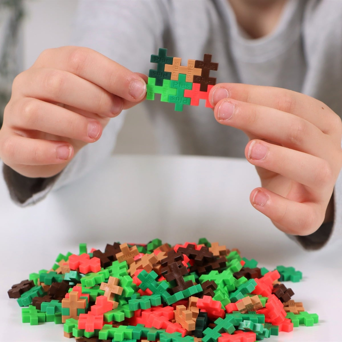 Plus-Plus - Jungle, Tube with 100 pcs