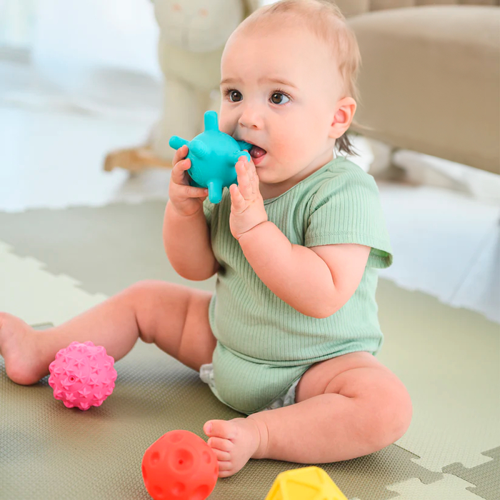 Sensory Mini Balls - Mix, 12 pcs