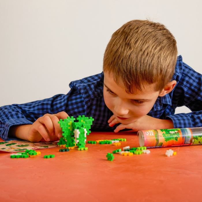 Plus-Plus - Elephant, Tube with 100 pcs