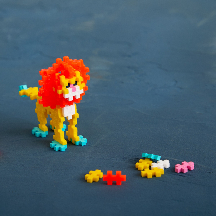 Plus-Plus - Lion, Tube with 100 pcs
