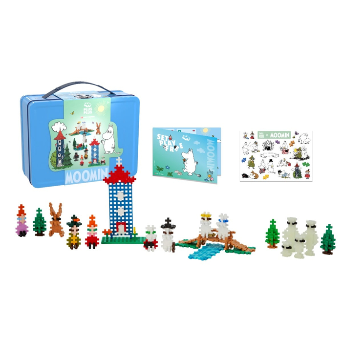 Plus-Plus - Moominvalley, 500-Piece Case (Blue)