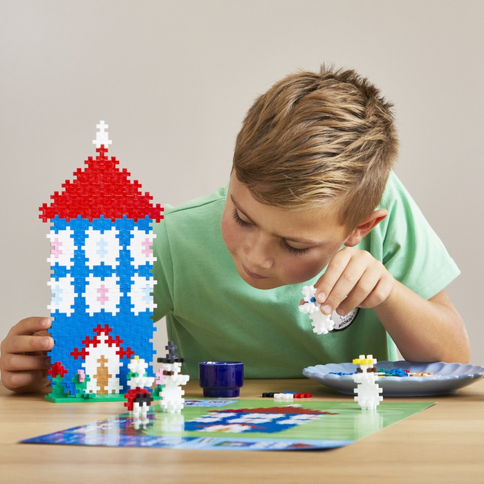 Plus-Plus - Puzzle By Number, Moominhouse, 270 pcs
