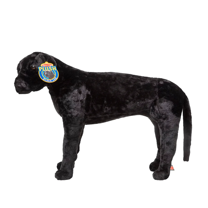 Lifelike Stuffed Animal - Black Lab