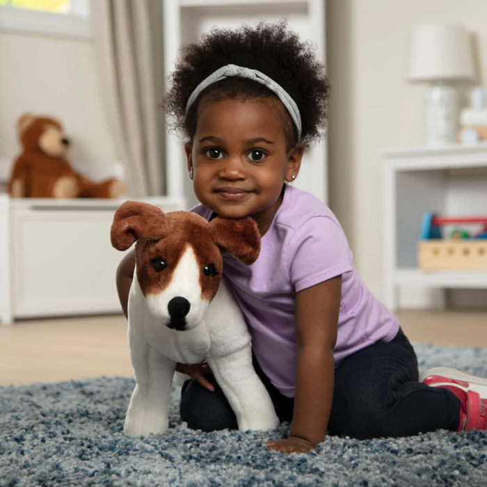Lifelike Stuffed Animal - Jack Russell Terrier