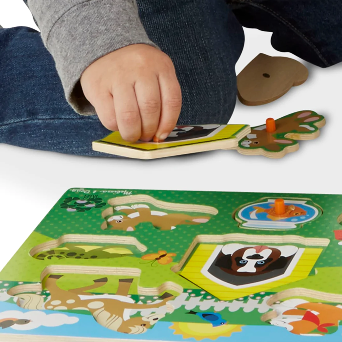 Wooden Knob Puzzle