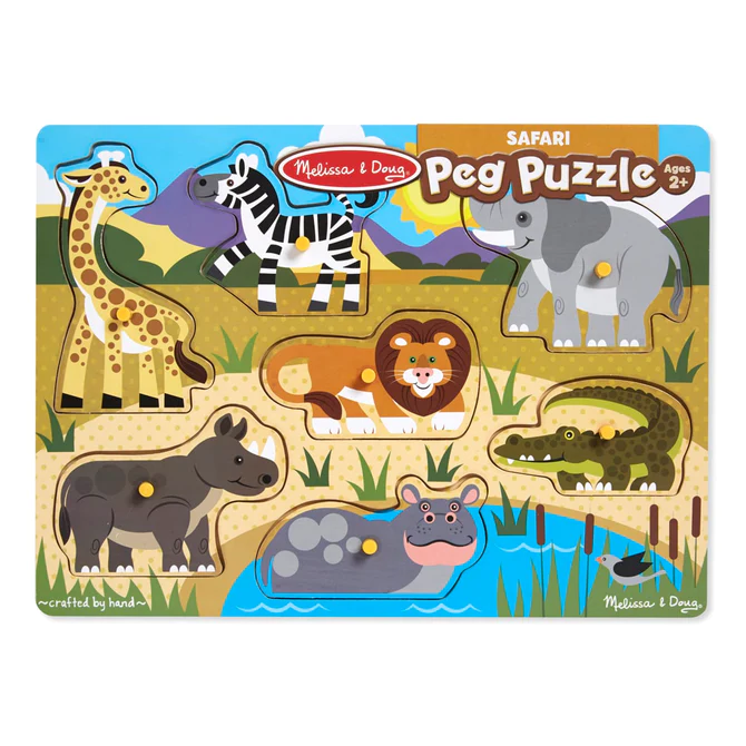 Wooden Knob Puzzle